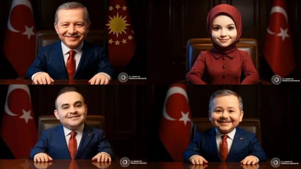 bakan-kacir,-erdogan-ve-kabine-uyelerinin-yapay-zeka-gorsellerini-paylasti!