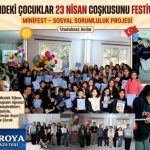 Sinekçi Köyü’ndeki Çocuklar 23 Nisan Coşkusunu Festivalle Yaşadılar