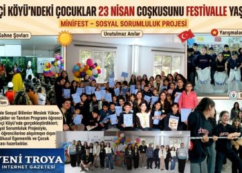 Sinekçi Köyü’ndeki Çocuklar 23 Nisan Coşkusunu Festivalle Yaşadılar