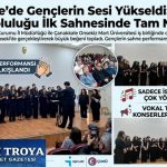 Çanakkale’de Gençlerin Sesi Yükseldi: İŞKUR Vokal Topluluğu İlk Sahnesinde Tam Not Aldı