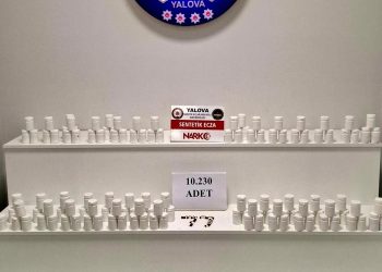 Yalova’da Uyuşturucu Operasyonu: 10 Bin 230 Adet Hap Ele Geçirildi