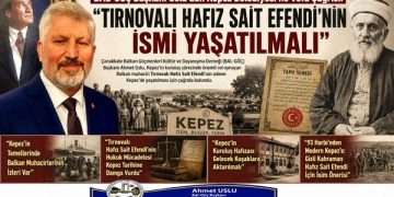 BAL-GÖÇ Başkanı Uslu’dan Kepez Belediyesi’ne Vefa Çağrısı: “Tırnovalı Hafız Sait Efendi’nin İsmi Yaşatılmalı”
