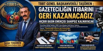TBBT GENEL BAŞKANVEKİLİ TAŞÖREN ; “GAZETECİLİĞİN İTİBARINI GERİ KAZANACAĞIZ, HİÇBİR BASIN EMEKÇİSİ SAHİPSİZ KALMAYACAK”