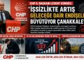 CHP İl Başkanı Levent Gürbüz: “İşsizlikte Artış Geleceğe Dair Endişeleri Büyütüyor Çanakkale”