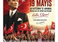TRUVA BAKIR 19 MAYIS ATATÜRK’Ü ANMA GENÇLİK VE SPOR BAYRAMI MESAJI