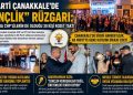 AK Parti Çanakkale’de “Gençlik” Rüzgarı: Aralarında CHP’lilerin de Olduğu 30 Kişi Rozet Taktı