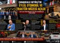Çanakkale Geyikli’de Eylül Otomobil ve Traktör Müzesi Açıldı ; ” 100 Yıllık Traktörler ve Klasik Otomobiller Aynı Çatıda