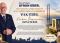 MİLLETEVEKİLİ AYHAN GİDER ; “PAYLAŞMANIN, HATIRLAMANIN VE GÖNÜL KÖPRÜLERİNİ GÜÇLENDİRMENİN VAKTİDİR.  KURBAN BAYRAMIMIZ KUTLU OLSUN”