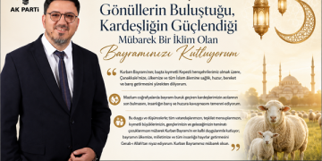 AK Parti Kepez Belde Başkanı Ömer Candan ; ” Gönüllerin Buluştuğu, Kardeşliğin Güçlendiği Mübarek Bir İklim Olan Bayramınızı Kutluyorum”