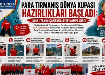 Para Tırmanış Dünya Kupası Hazırlıkları Başladı: Milli Takım Çanakkale’de Kampa Girdi
