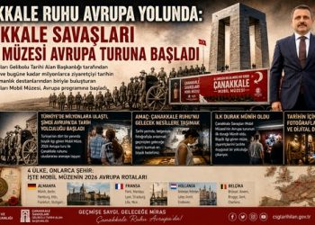 ÇANAKKALE RUHU AVRUPA YOLUNDA: ÇANAKKALE SAVAŞLARI MOBİL MÜZESİ AVRUPA TURUNA BAŞLADI