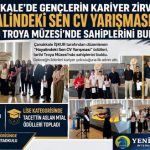 Çanakkale’de Gençlerin Kariyer Zirvesi: “Hayalindeki Sen CV Yarışması” Ödülleri Troya Müzesi’nde Sahiplerini Buldu