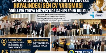 Çanakkale’de Gençlerin Kariyer Zirvesi: “Hayalindeki Sen CV Yarışması” Ödülleri Troya Müzesi’nde Sahiplerini Buldu